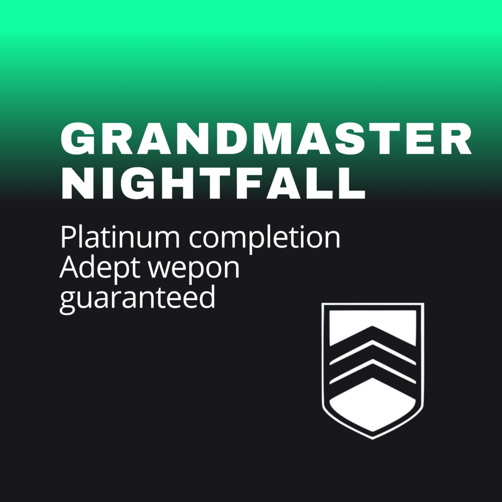 Grandmaster Nightfall Platinum Boost Antares